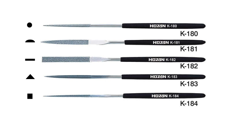 [HOZAN] 다이아몬드 삼각줄 K-180~K-184 호잔